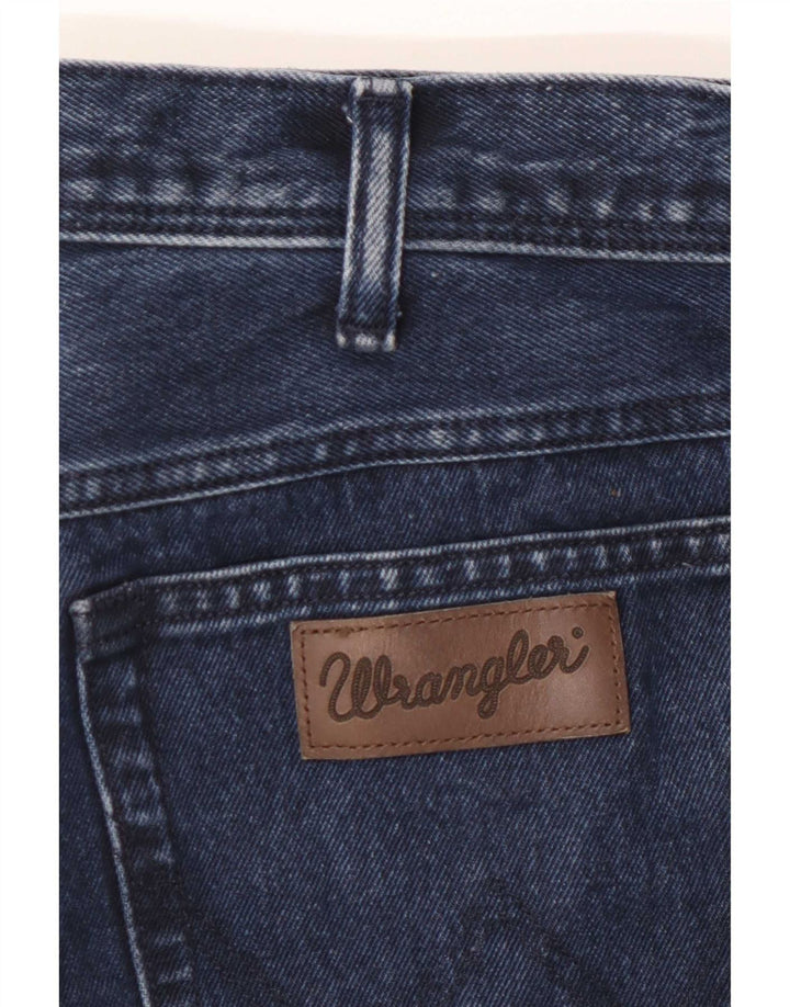 Blugi drepte pentru bărbați Wrangler Texas W34 L30 bleumarin