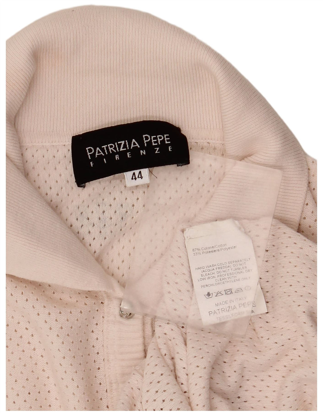 Pulover Cardigan Femei Patrizia Pepe IT 44 Bumbac Roz Mediu