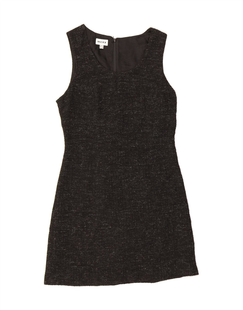 MEXX Womens Sleeveless Sheath Dress UK 12 Medium Grey Flecked Vintage Mexx and Second-Hand Mexx from Messina Hembry 