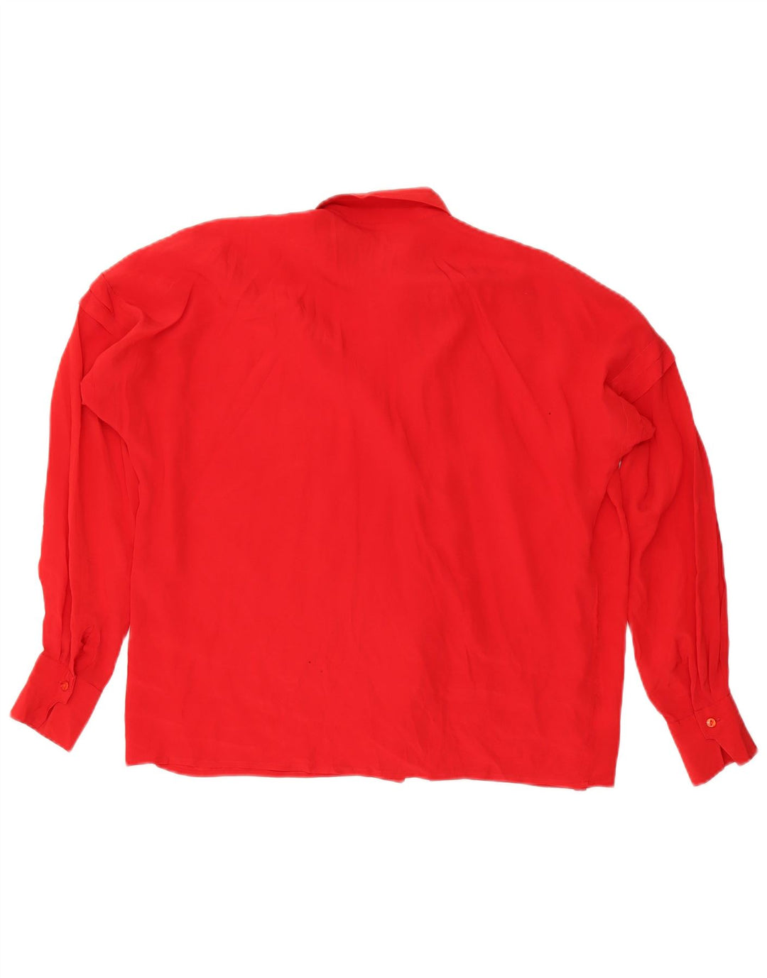 Bluză Cămașă Vintage Femei IT 46 Large Red