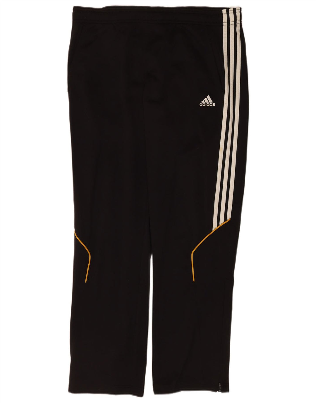 Pantaloni de trening Adidas pentru bărbați, poliester negru mic