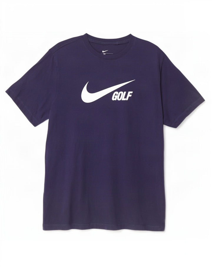 Tricou grafic Nike pentru bărbați Top mare din bumbac bleumarin