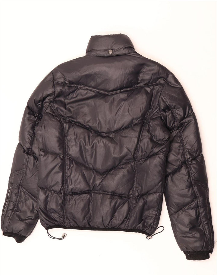 Jachetă căptușită cu glugă pentru femei Diesel UK 16 Large Black