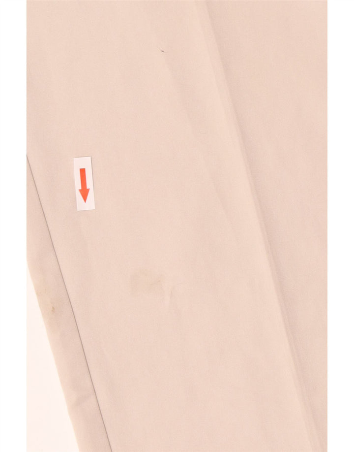 Pantaloni chino drepți pentru bărbați Adidas W32 L30 poliester bej