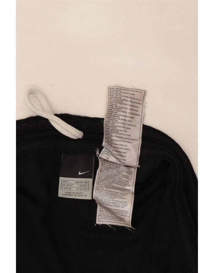 Pantaloni scurți sport Nike pentru bărbați, mari, negru, poliester
