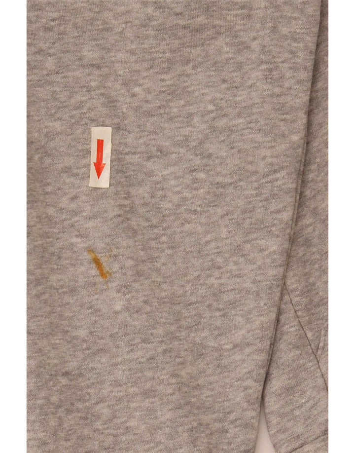 Adidas pentru bărbați 3D Arc Zip Hoodie pulover bumbac mediu gri