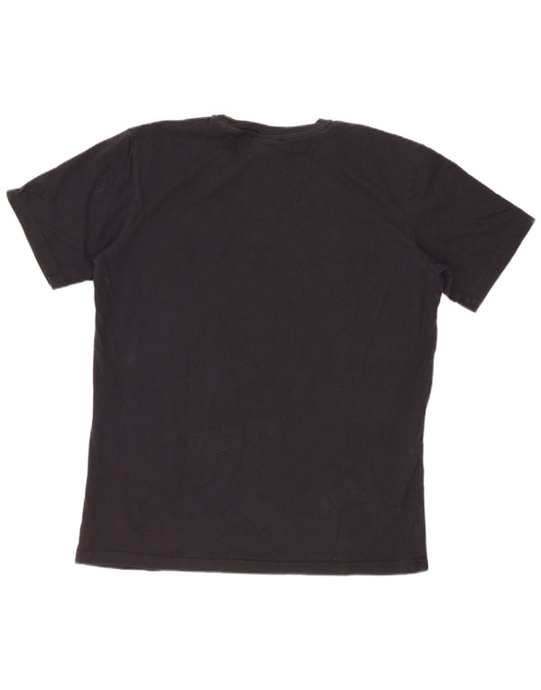 Tricou Băieți Champion Top 15-16 Ani 2XL Bumbac Negru