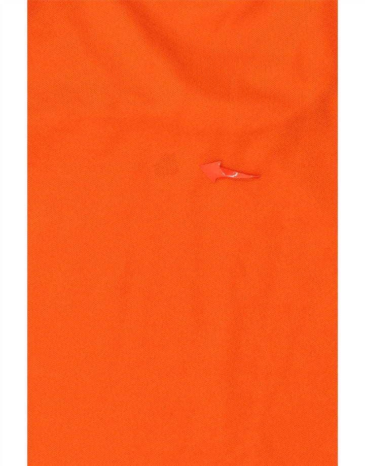Tricou Adidas Climalite pentru bărbați Top mic poliester portocaliu
