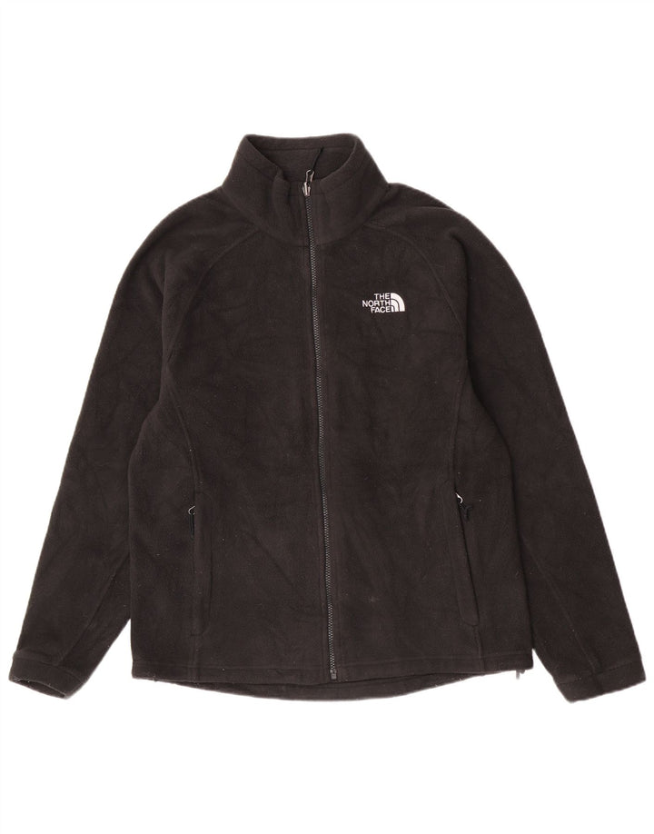 The North Face Mens Liner Fleece Jacket UK 38 Medium Black Poliester