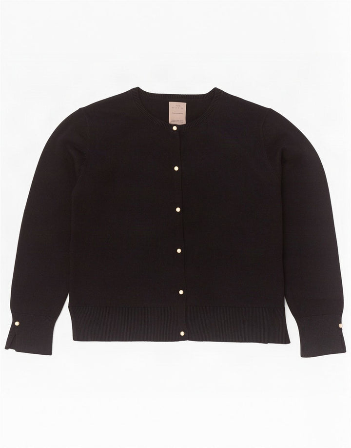 Pulover Cardigan Fete Zara 9-10 Ani Negru