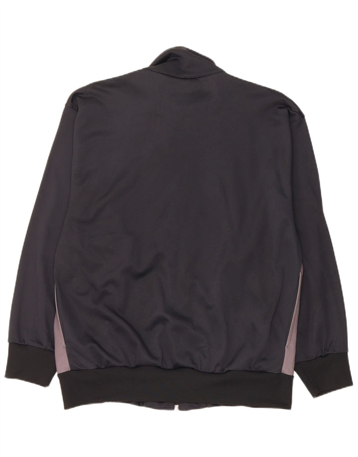 F.LLI Campagnolo Mens Trening Top Jacket UK 36 Small Black Colorblock