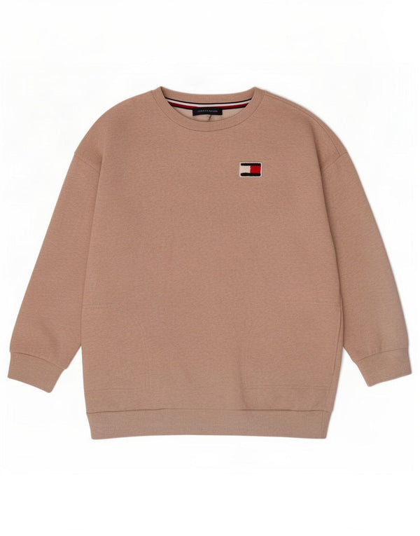 Pulover pentru femei Tommy Hilfiger, UK 18 XL, bumbac, bej