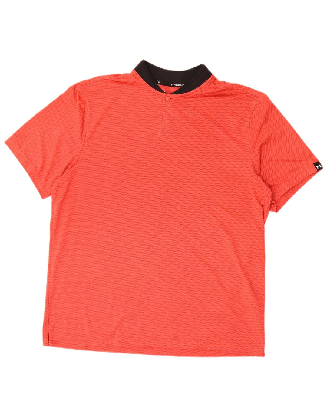 Tricou polo Under Armour pentru bărbați, mare, roșu, poliester color bloc