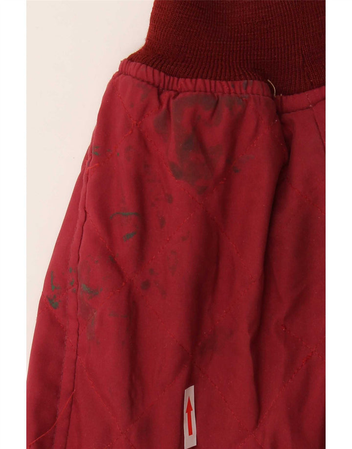 Jachetă Bomber pentru bărbați Casucci, cu tăiere lentă, UK 36, roșu, poliester color bloc