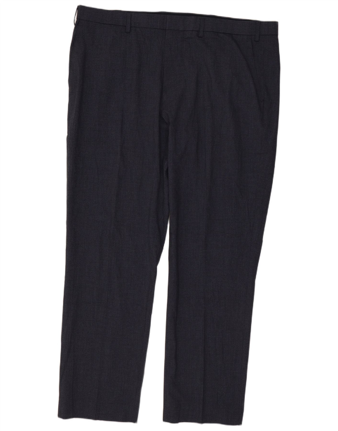 MARKS & SPENCER Pantaloni chino pentru bărbați, cu ajustare normală, L42 L31, bleumarin