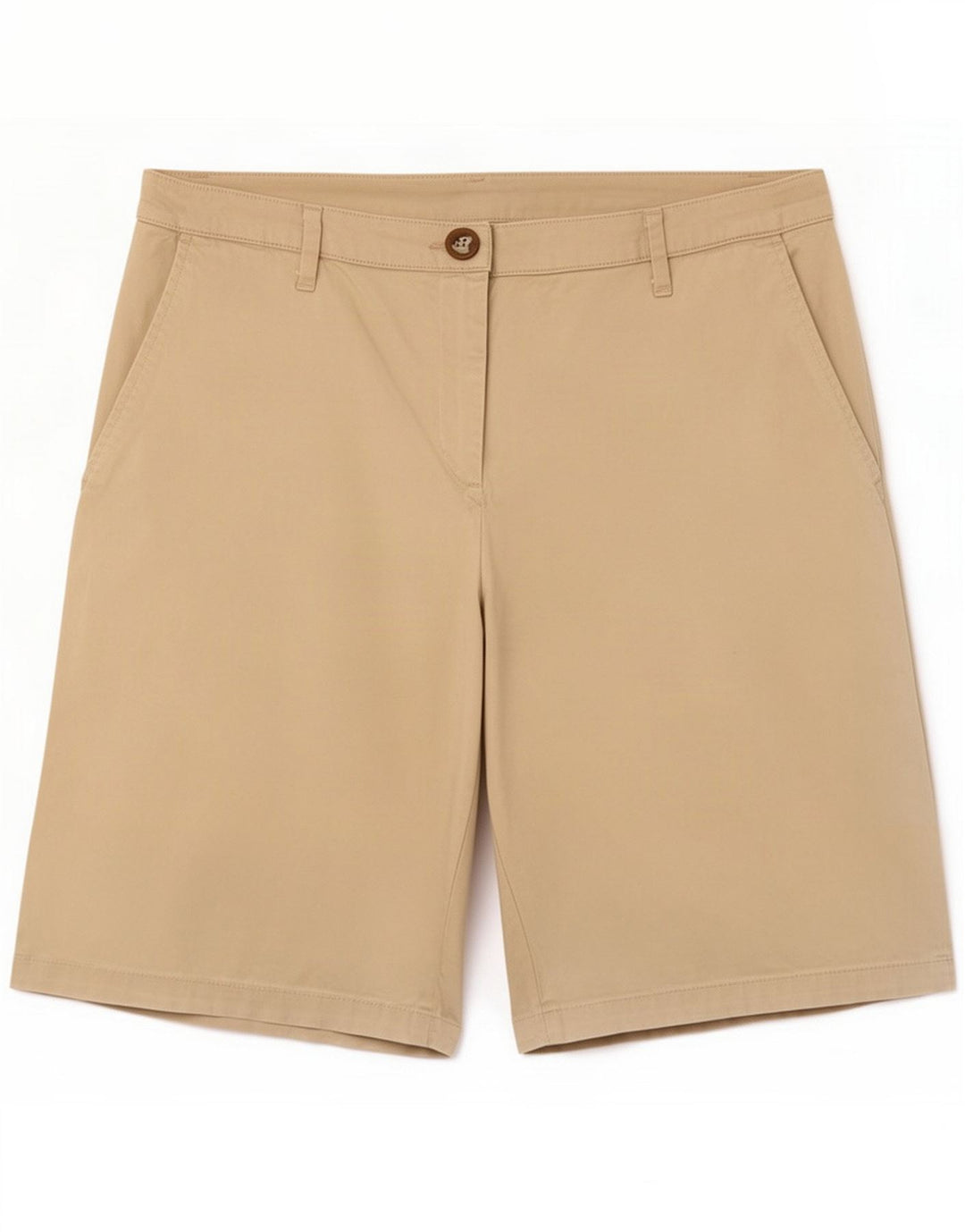Benetton Pantaloni scurți casual pentru femei, mari W32 Beige