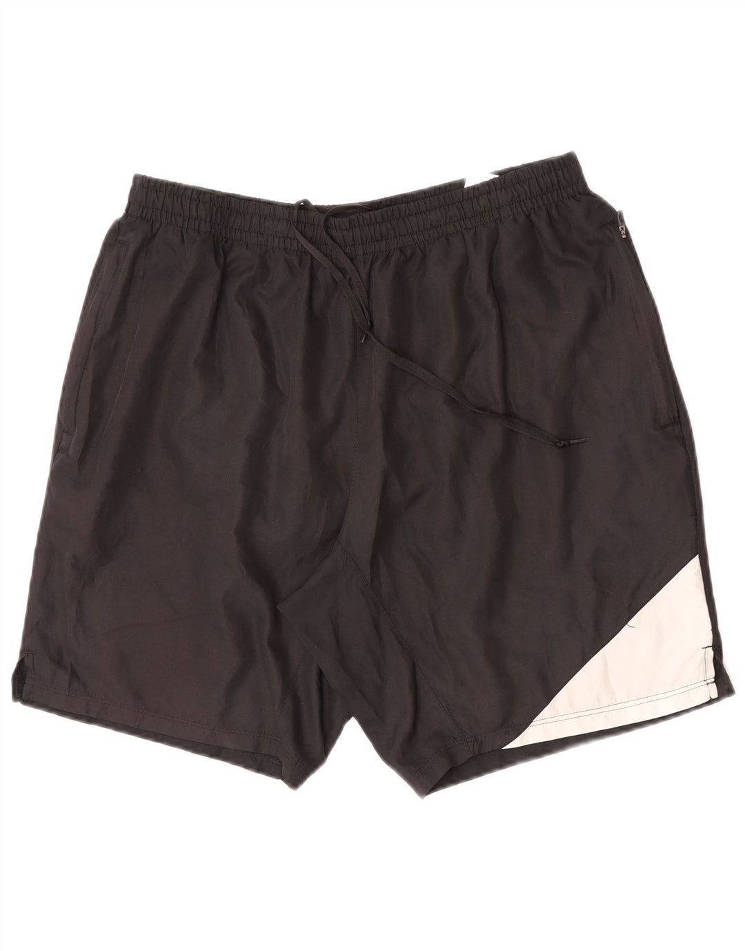 Pantaloni scurți sport Umbro pentru bărbați, mari, negru, poliester color bloc