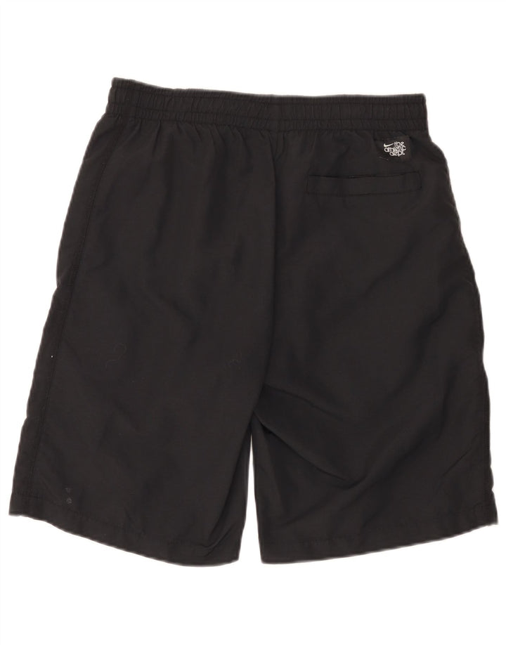 Pantaloni scurti sport Nike pentru bărbați, nailon mic, negru