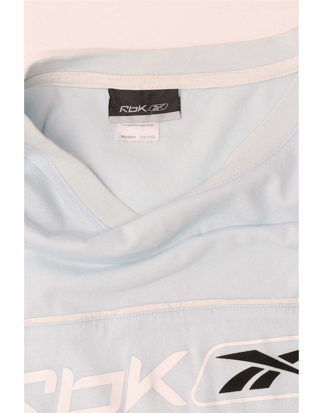Tricou grafic pentru bărbați Reebok Top 2XL, bumbac, albastru