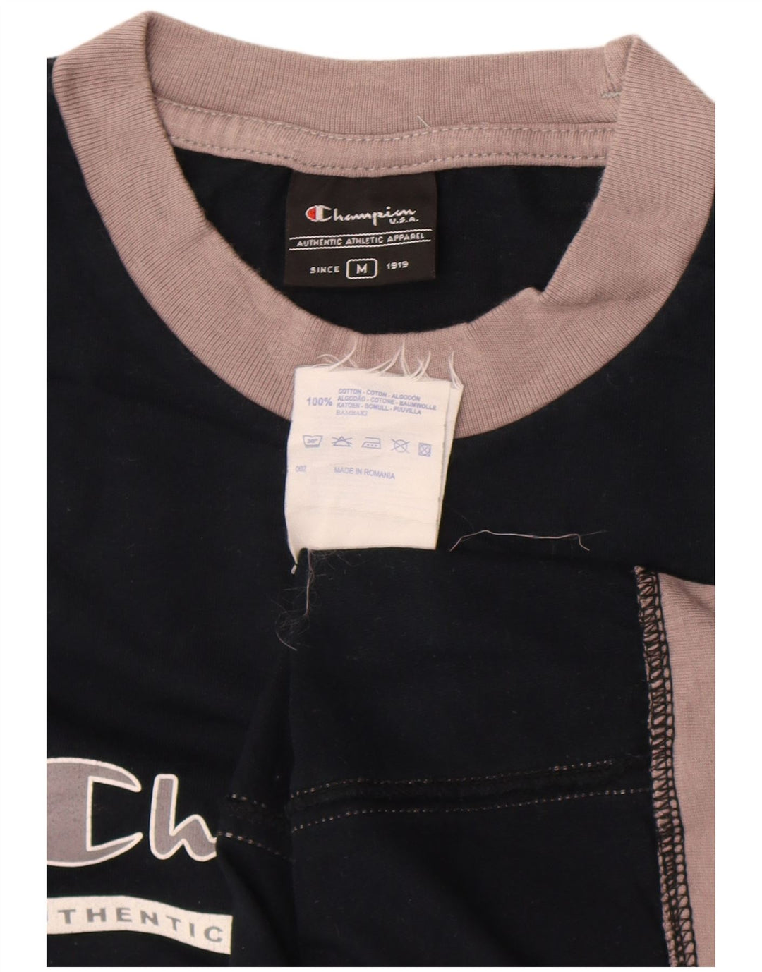 Vestă grafică pentru bărbați Champion, mediu negru, bumbac color bloc