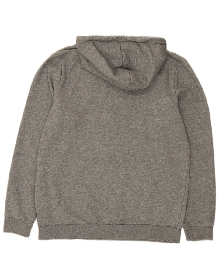 Pulover pentru bărbați Puma Graphic Hoodie, bumbac, gri mediu