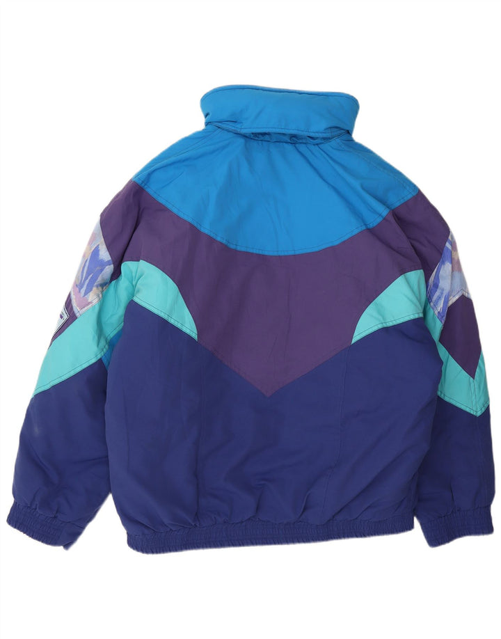 Jachetă de schi pentru bărbați Sergio Tacchini UK 42 XL Albastru Poliester color bloc