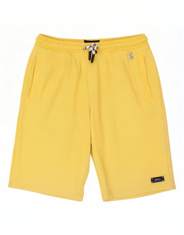 Pantaloni scurți sport pentru băieți Joules 10-11 ani bumbac galben