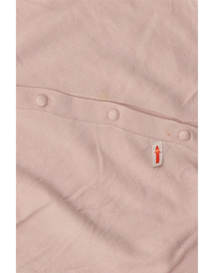 Pulover cardigan pentru femei Zara UK 10 mic roz