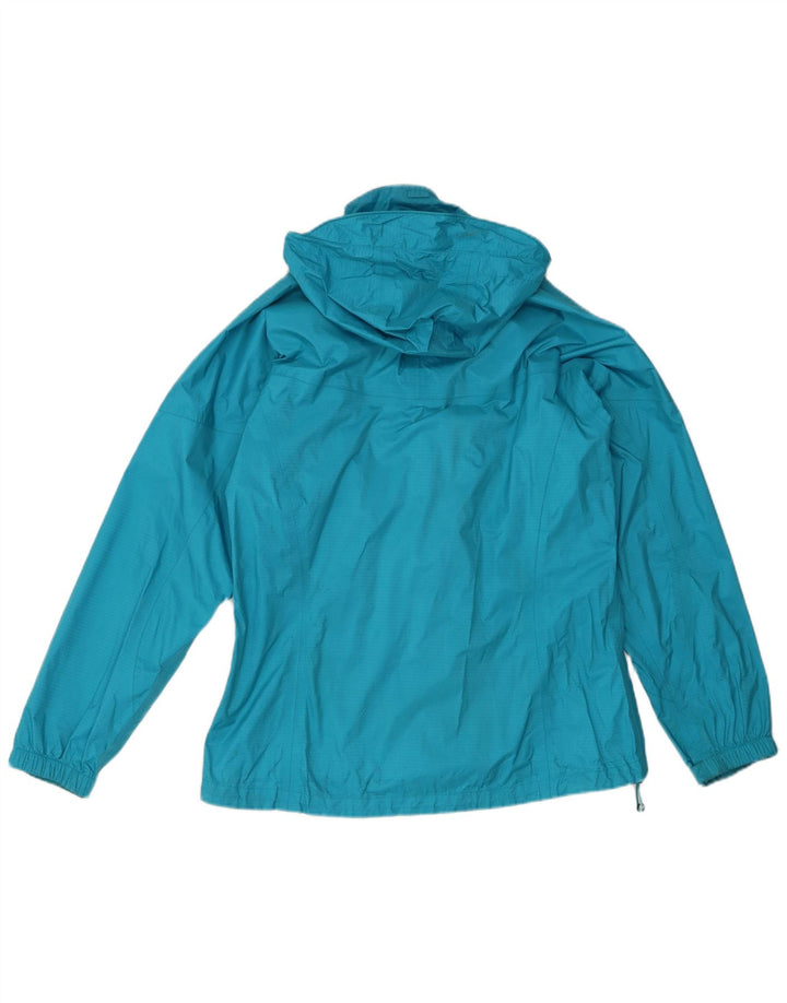 Marmot Jachetă de ploaie cu glugă pentru femei UK 16 Large Blue Nylon
