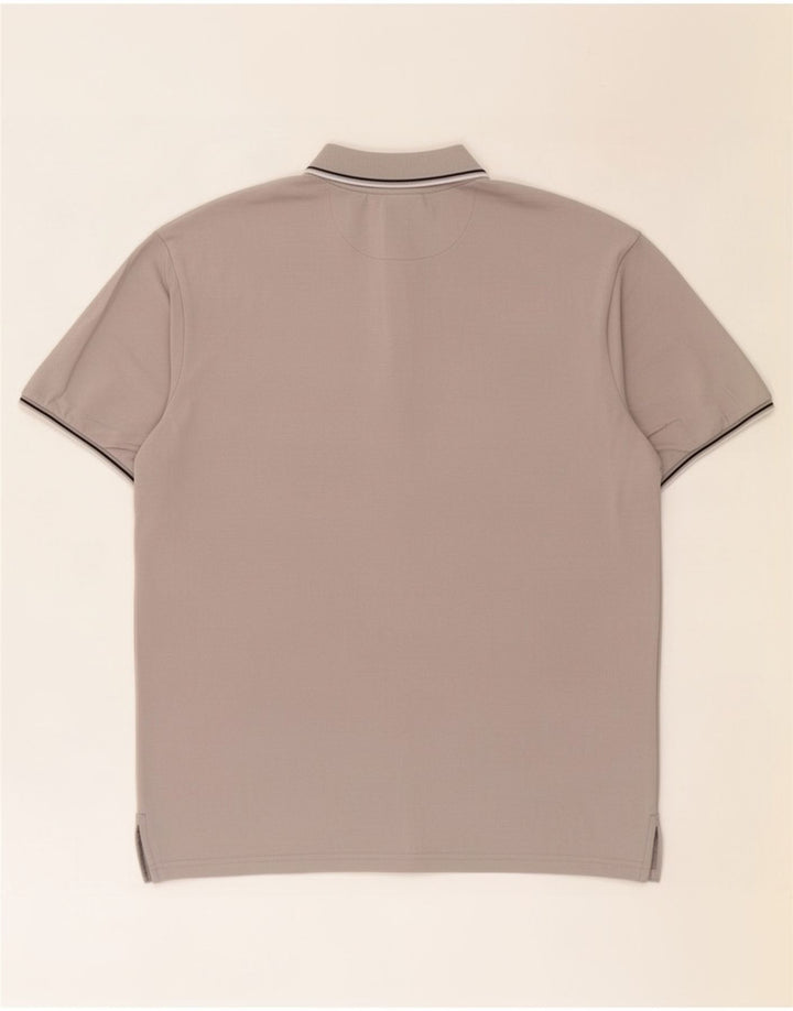 Tricou polo pentru bărbați Champion 3XL, cu dungi gri