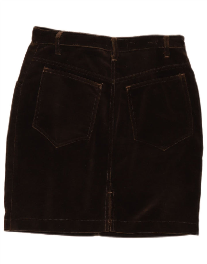 Blumarine Fusta Creion Femei IT 44 Medium W28 Maro Bumbac