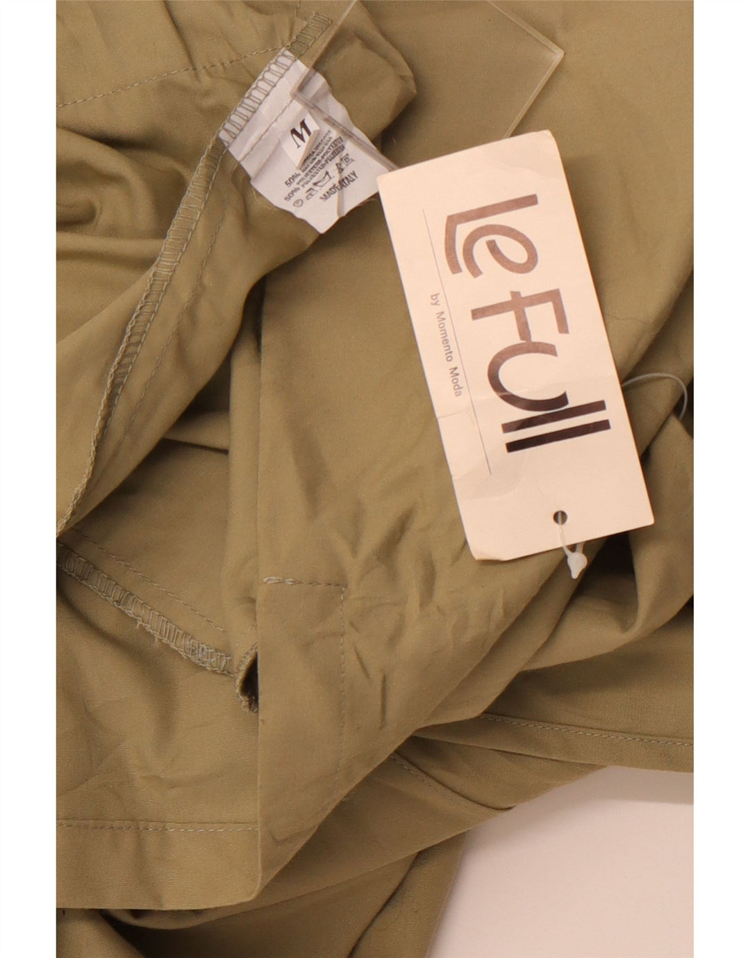 LE FULL Palton supradimensionat pentru femei cu glugă dublu piept UK 14 Medium Khaki