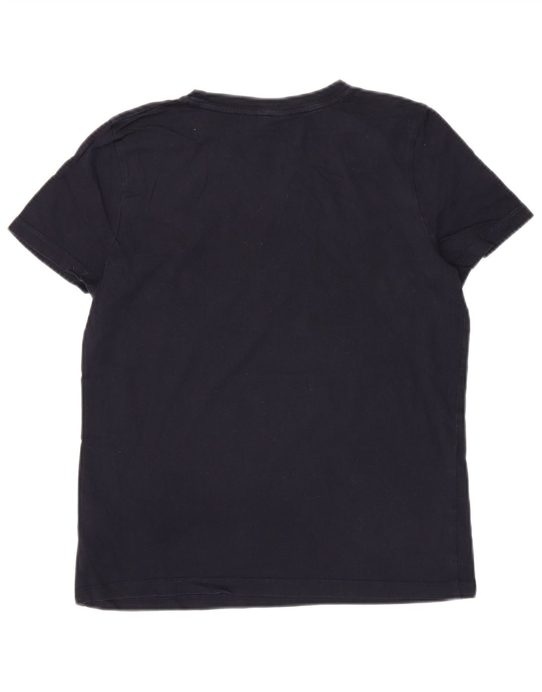 TOMMY HILFIGER Tricou cu grafic pentru femei Top UK 12 Medium Bleumarin Bumbac