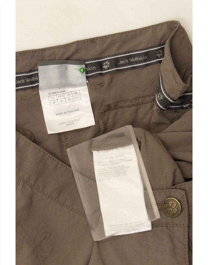 Bermude Jack Wolfskin pentru femei UK 8/10 Small W29 Gri Poliamidă