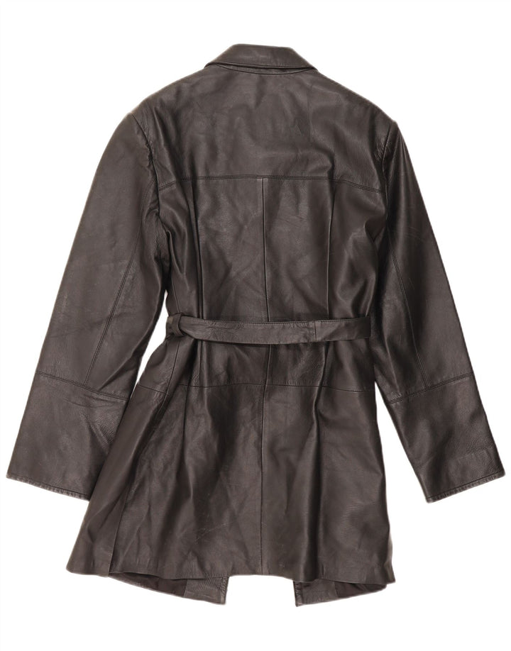 Palton din piele pentru femei Conbipel IT 48 XL din piele neagră