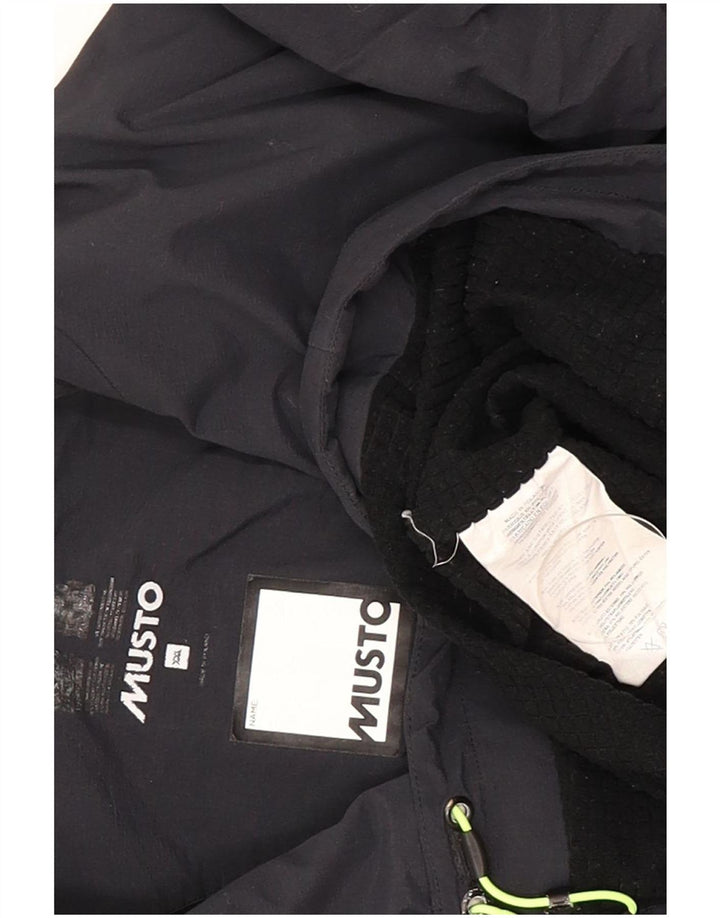 Musto Jachetă de ploaie pentru bărbați UK 44 2XL Bleumarin Poliamidă
