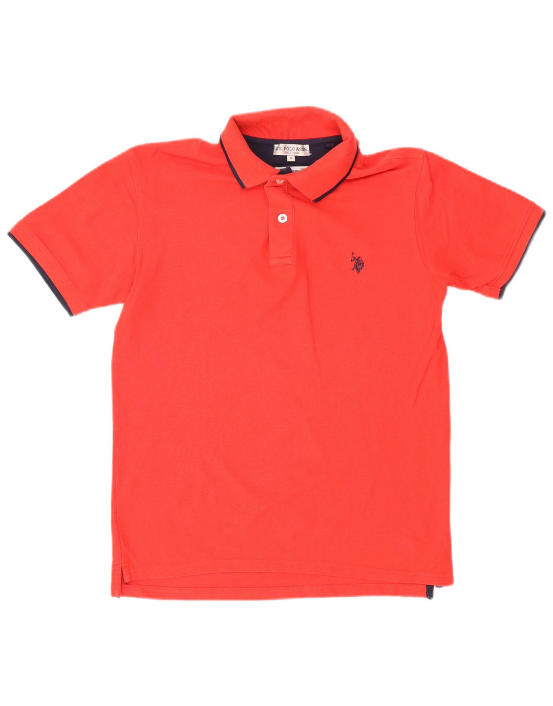 U.S. Polo Assn. Tricou polo pentru bărbați, roșu mediu