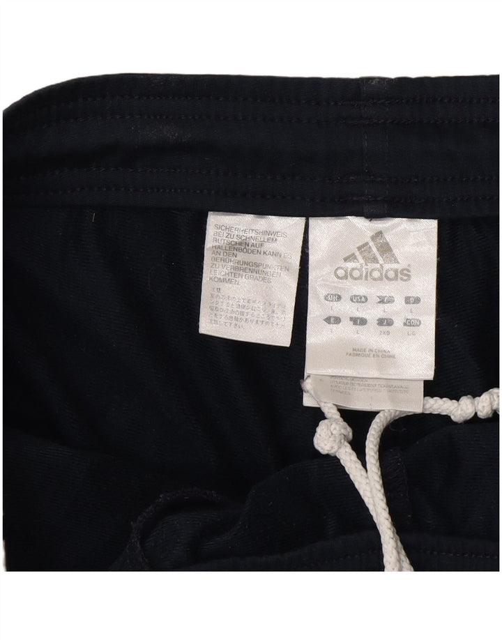 Pantaloni de trening Adidas pentru bărbați, mari, albastru, poliester