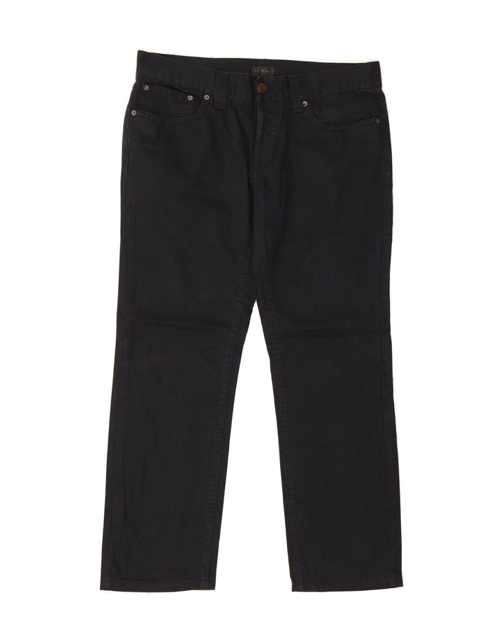 RICHMOND Mens Straight Jeans W36 L31 Navy Blue Cotton Vintage Richmond and Second-Hand Richmond from Messina Hembry 
