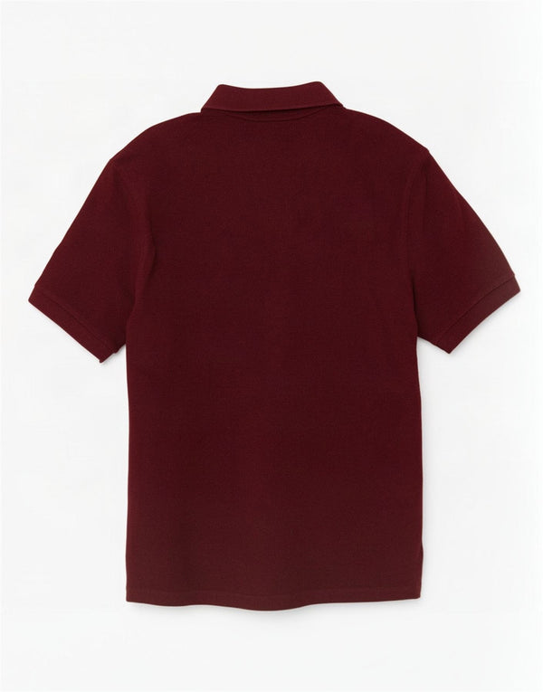 Cămașă polo pentru bărbați Marks & Spencer, XL, bumbac burgundy