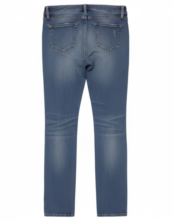 Blugi skinny pentru femei Benetton W28 L33 Bumbac albastru