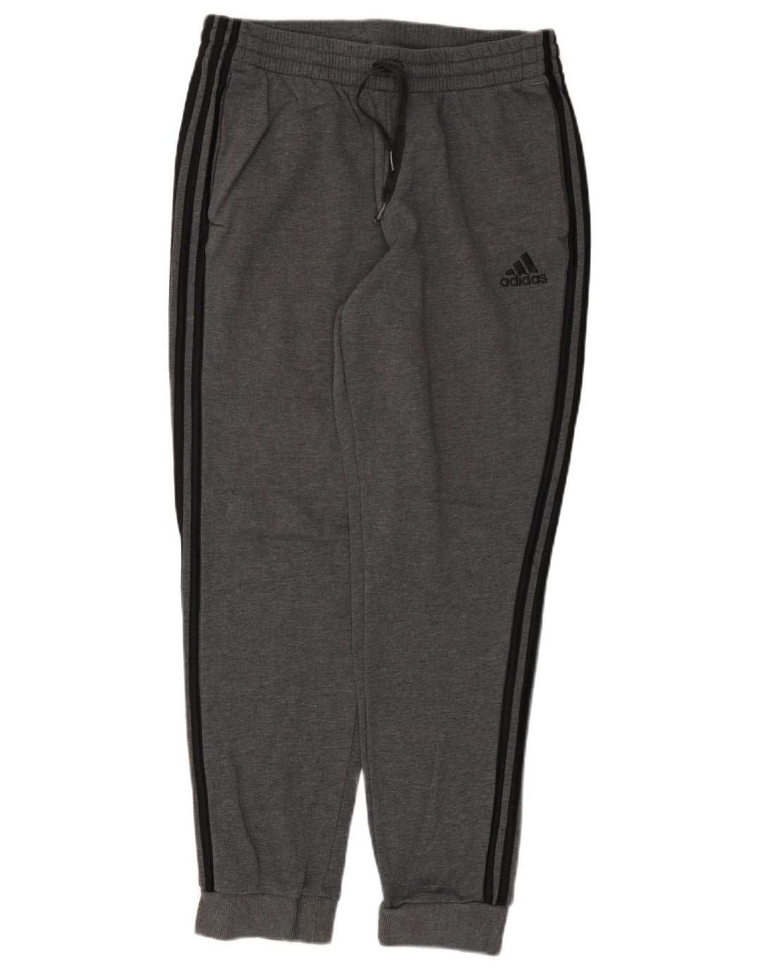 Pantaloni de trening ADIDAS pentru bărbați Joggeri mari, gri bumbac