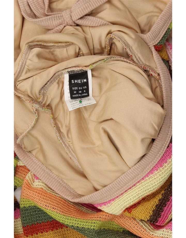 Salopetă SHEIN pentru femei, UK 14, poliester cu dungi multicolore medii