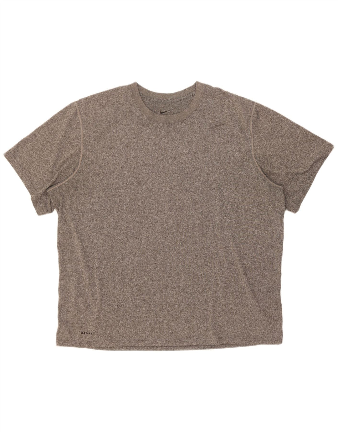 Tricou Nike pentru bărbați Dri Fit Top 2XL, gri poliester cu pături
