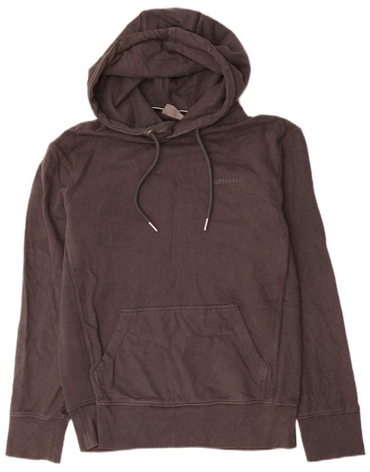 Pulover Superdry pentru bărbați, bumbac, gri mic