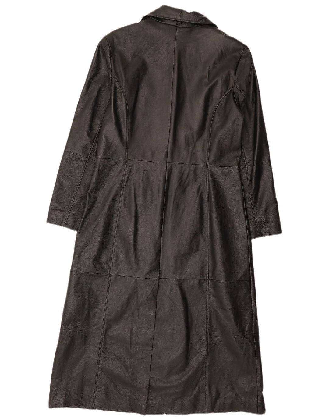 Palton din piele vintage pentru femei EU 40 Medium Negru