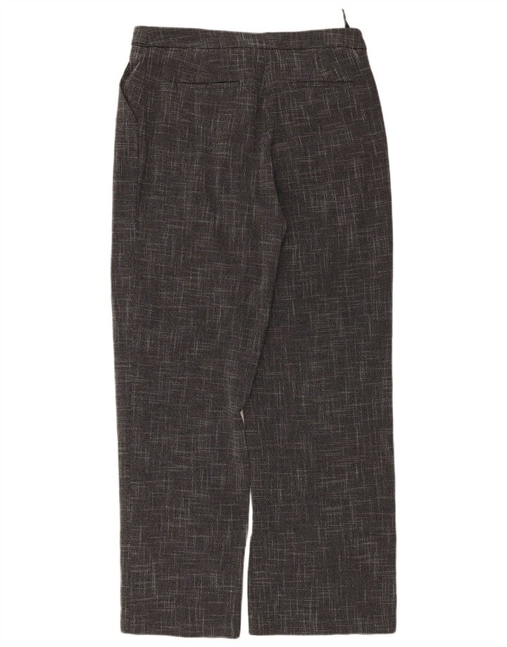 Pantaloni chino pentru femei Marks & Spencer UK 10 Small W30 L29 Gri Check