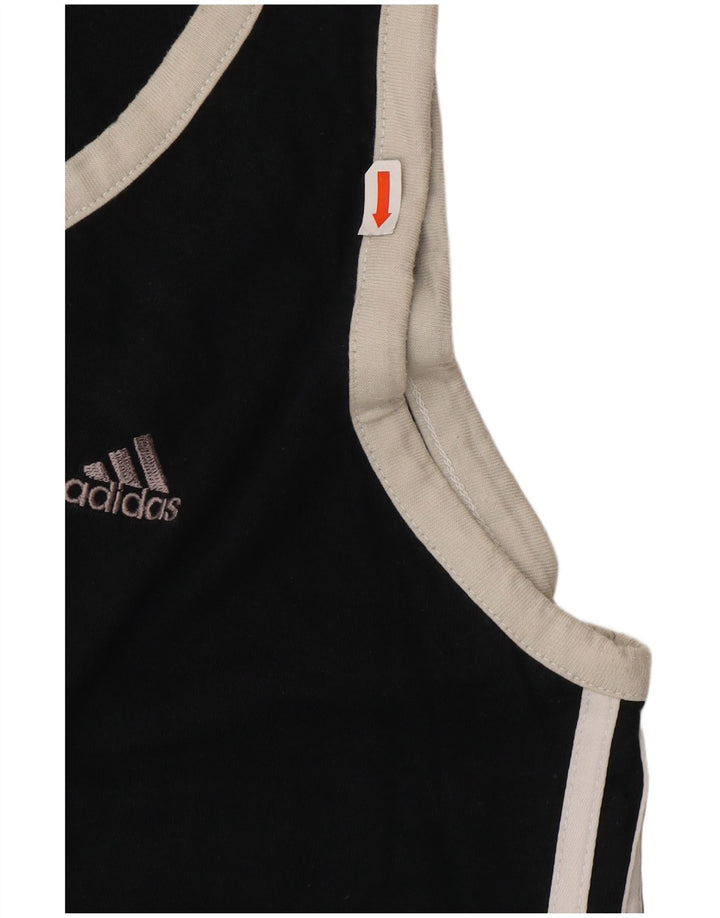 Vestă pentru bărbați ADIDAS UK 34/36 Bumbac negru mic