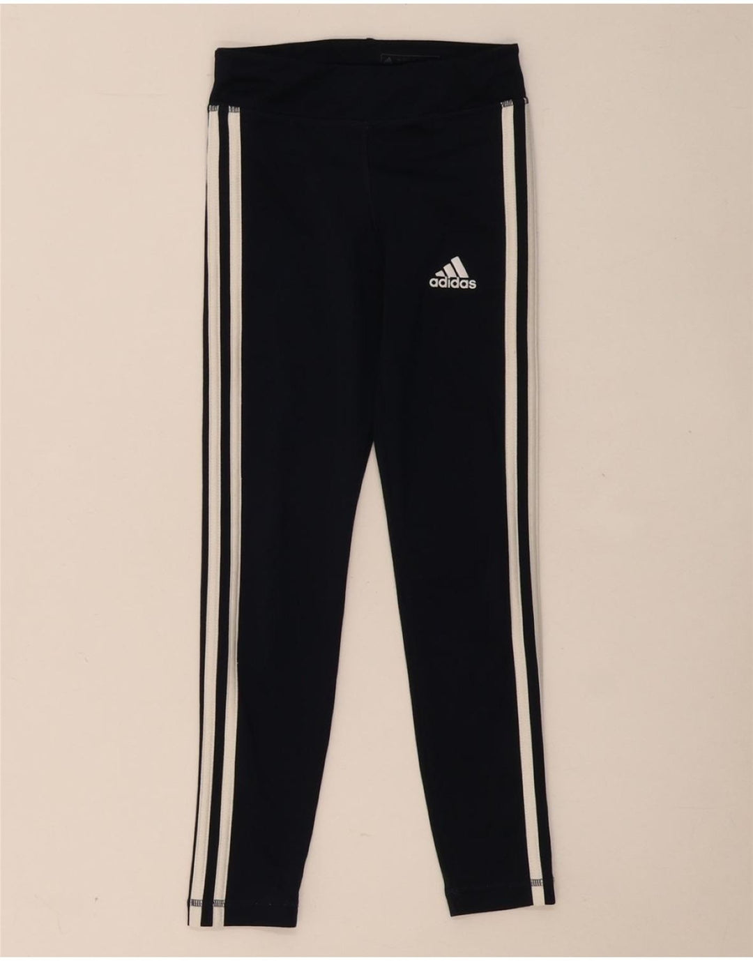 Leggings Climalite ADIDAS pentru fete 9-10 ani poliester bleumarin