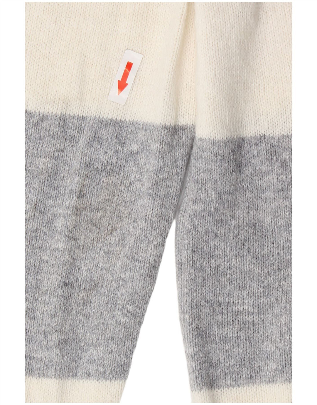 Crew Clothing Pulover pentru damă cu decolteu rotund UK 12 Medium Off White